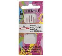Pony Coded Eye Needles: Chenille 26, Multi-Colour