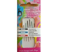 Pony Hand Sewing Needles, Multi-Colour, 24/28