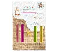 Pony Interchangeable Knitting Tips Set Just Jute - 14cm Length