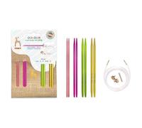 Pony Interchangeable Knitting Tips Set Just Jute - 14cm Length