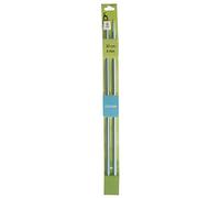 Pony Coloured: Knitting Pins: Single-Ended: Anodised Aluminium: 30cm x 6.00mm, Multicolor, 6mm