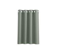 PONY DANCE Thermal Blackout Curtain for Window, Sage Green, W34 x L54 Inch | Soft Eyelet Small Single Curtain & Drape for Privacy & Noise Reduction in Kitchen, Bedroom & Cabinet, 54 Inch Drop, 1 Panel