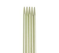 Pony Double Ended Aluminium Colour Knitting PIS - 20Cm x 2.50mm, Set of 5