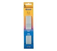 Pony Double Ended Knitting Pins, Aluminium, Multi-Colour, 7mm