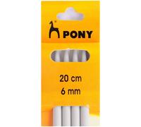 Pony Double Point Needles 20cm - per pack of 4