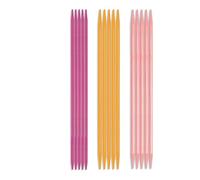 Pony Double Pointed Polka Dot Colour Knitting Pin - 20Cm x 3.50, 4.00 & 4.50mm