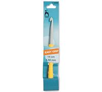 Pony Easy Grip Crochet Hook, Aluminium, Multi-Colour, 5.5mm