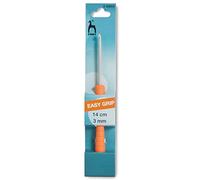 Pony Crochet Hook Easy Grip, Steel, Multi-Colour, 3mm