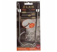 Pony Elan Stainless Steel Circular Fixed Knitting Pins - 80Cm x 4.00mm