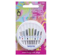 Pony Eye Hand Sewing Needle Compact: Tapestry, Multi-Colour