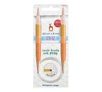 Pony Flair Circular Knitting Needles Wood 60cm 8.00mm - 1pc