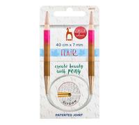 Pony Flair Circular Knitting Needles Wood 40cm 7.00mm - 1pc