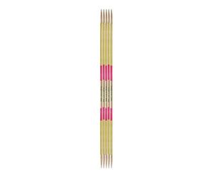 Pony Flair Double Pointed Knitting Needles 20cm 3.25mm - 1pc Pink and Brown