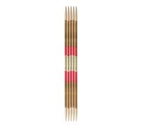 Pony Double-Pointed Knitting Needles Flair – Wood 20cm 4.00mm – Pink/Brown – 1 pc