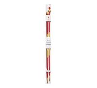 Pony Flair Single Pointed Knitting Needles Wood 40cm 6.50mm - 1 Piece
