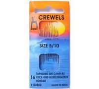 Pony Gold Eye Sewing Needles: Crewels Size 5-10, Multi-Colour