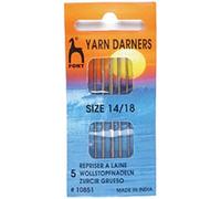 Pony Sewing Needles Gold Eye Darners Size 14-18, Multi-Colour