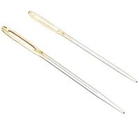 Pony Gold Eye Sewing Needles for Knitters, Metal, Multi-Colour