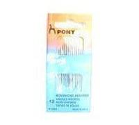 Pony Gold Eye Sewing Needles: Household Assorted, Multi-Colour