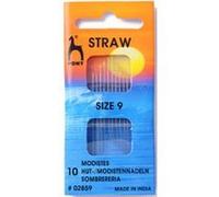 Pony Gold Eye Sewing Needles: Milliners Size 9, Metal, Multi-Colour