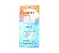 Pony Gold Eye Sewing Needles: Tapestry Size 20, Multi-Colour