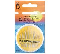 Pony Hand Sewing Needles Assorted Sizes, Multi-Colour, Compact