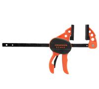 Jorgensen 33804 E-Z Hold 4-Inch Hobby/Craft Clamp, Black/Brown