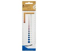 Pony Knitters Gauge, Multi-Colour, 2-10mm