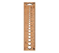 Pony Knitting Gauge Rectangle Wood - 1pc