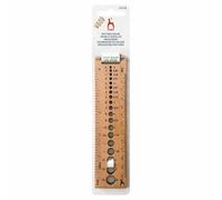 Pony Knitting Gauge Rectangle Wood - 1pc