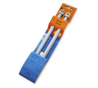 Pony P31671 | ABS Plastic Single Pointed Knitting Needle | 12mm x 25cm | 2 pack
