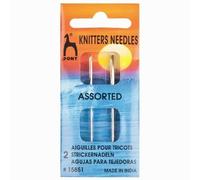 Pony Needles Gold Eye Hand Sewing Beading Between Tapestry Darner 22 Types 968D, 15851 Knitters Assorted