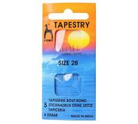 Pony Needles Gold Eye Hand Sewing Mix Beading Between Tapestry Wool 21 Type 030D, 05868 Tapestry 28