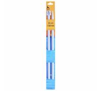Pony P31666 | ABS Plastic Single Pointed Knitting Needle | 7½mm x 25cm | 2 pack