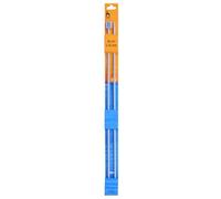 Pony P33608 Single Ended Classic Knitting Pins, Aluminium, Grey (Silver Grey), 35 cm x 3.75 mm
