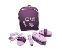 Pony Passion Complete Grooming Kit Rucksack by Little Rider, Navy/Blush, (One Size)