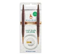 Pony Perfect Circular Knitting Needles, Wooden, 60 cm, 10.00 mm - 1 Piece