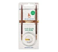 Pony Wooden Circular Knitting Needles 60cm 6.00mm - 1 Pack
