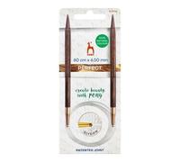 Pony Perfect Circular Knitting Needles - Wood 60cm 6.5mm - 1pc