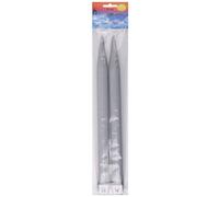 Pony Plastic Knitting Pins/ Knitting Needles 35cm long - 25mm