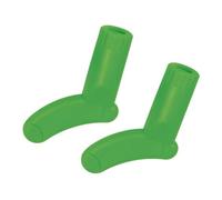 Pony Point Protectors Sock-Shaped Plastic Large Green 1x2pcs
