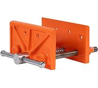Pony POJ26545 Light-Duty Woodworker's Vise, Orange, 4 1/2" | Wood Bench Vice for Handtools & Tool Organizers