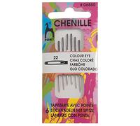 Pony PONY_P06880 Size 22 Chenille Colour-Coded Eye Needles