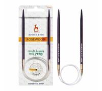 Pony - Pony Rosewood (80cm, 6.00mm) Circular Knitting Needle - 1 Piece