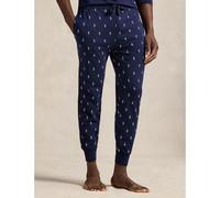 Pony Print Pyjama Bottoms Navy Print