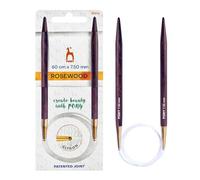 Pony Rosewood Circular Knitting Needles 60cm 7.5mm - 1 Piece