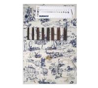 Pony Knitting Pins Circular Interchangeable Set Rosewood Cotton Wrap