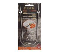 Pony S/S CIR KP 80CMX4.50 - Knitting Pins: Circular: Fixed: Stainless Steel: Elan: 80cm x 4.50mm Pony Multicolor