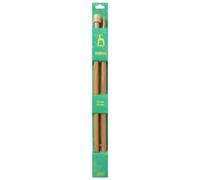 Pony Single Ended Bamboo Knitting Pins, Multi-Colour, 10mm