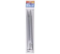 Pony Single Ended Classic Knitting Pins, Multi-Colour, 25mm